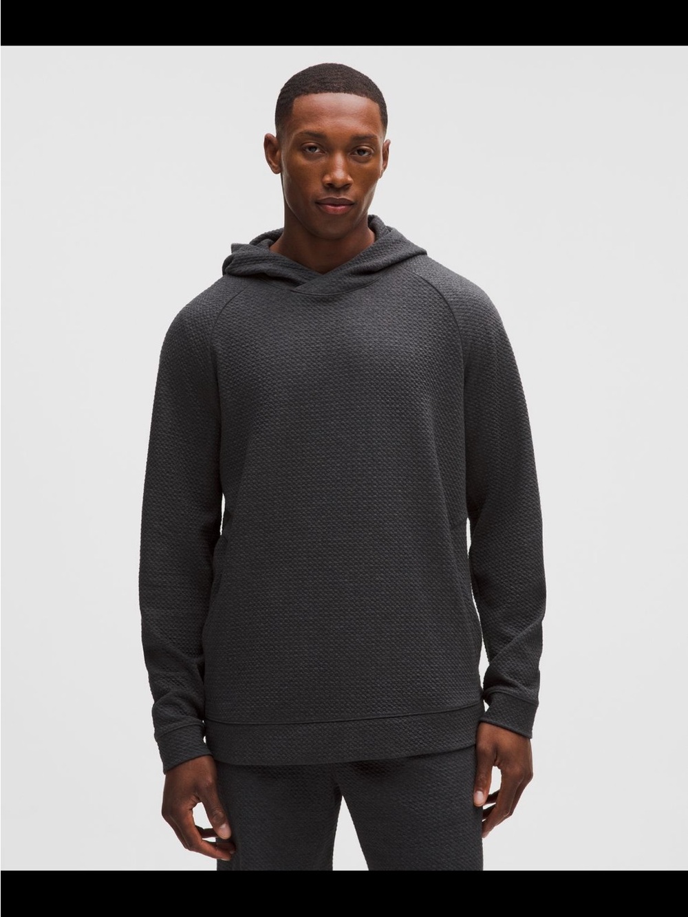 Lululemon Ease the Day Hoodie - Heathered Black